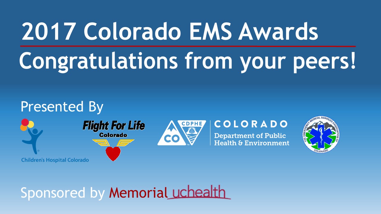 2017 Colorado EMS Awards